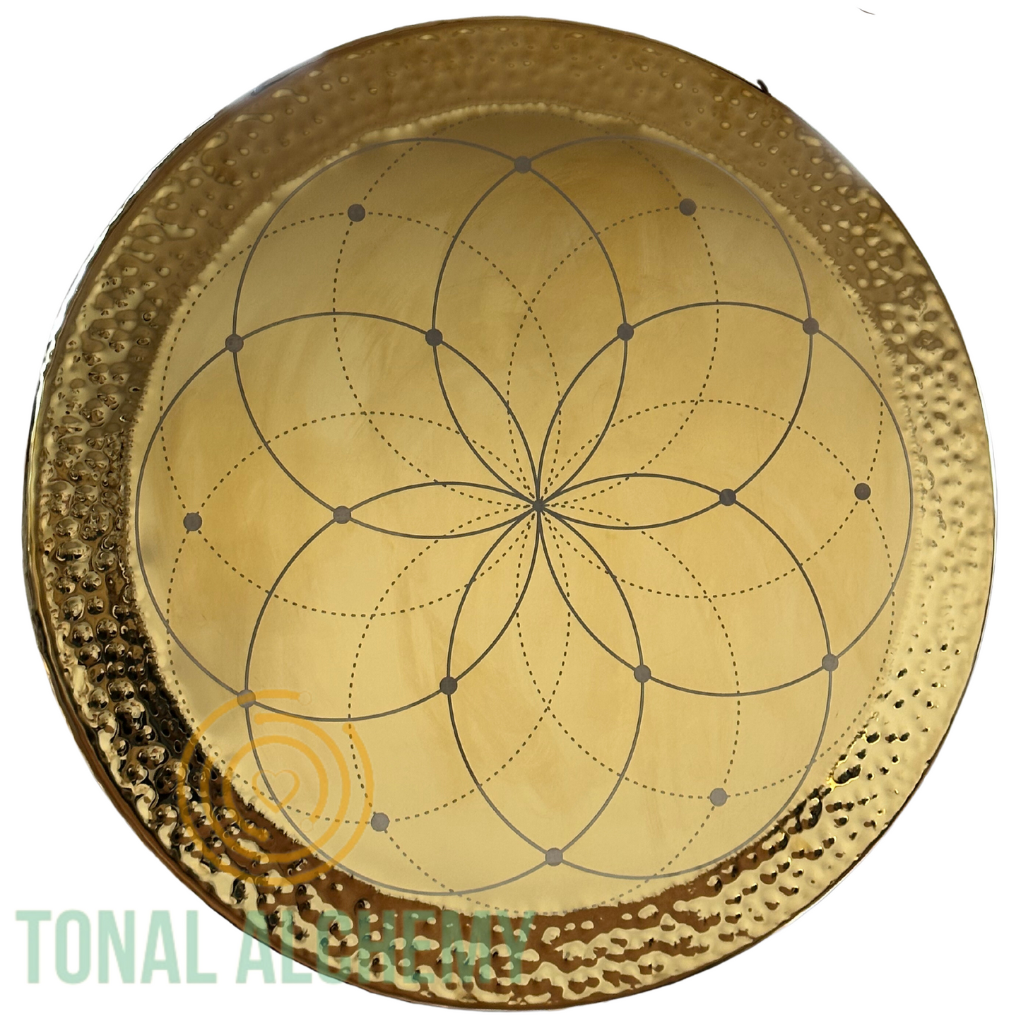 Gong Armonía Inox 80cm “Flor de la Vida”