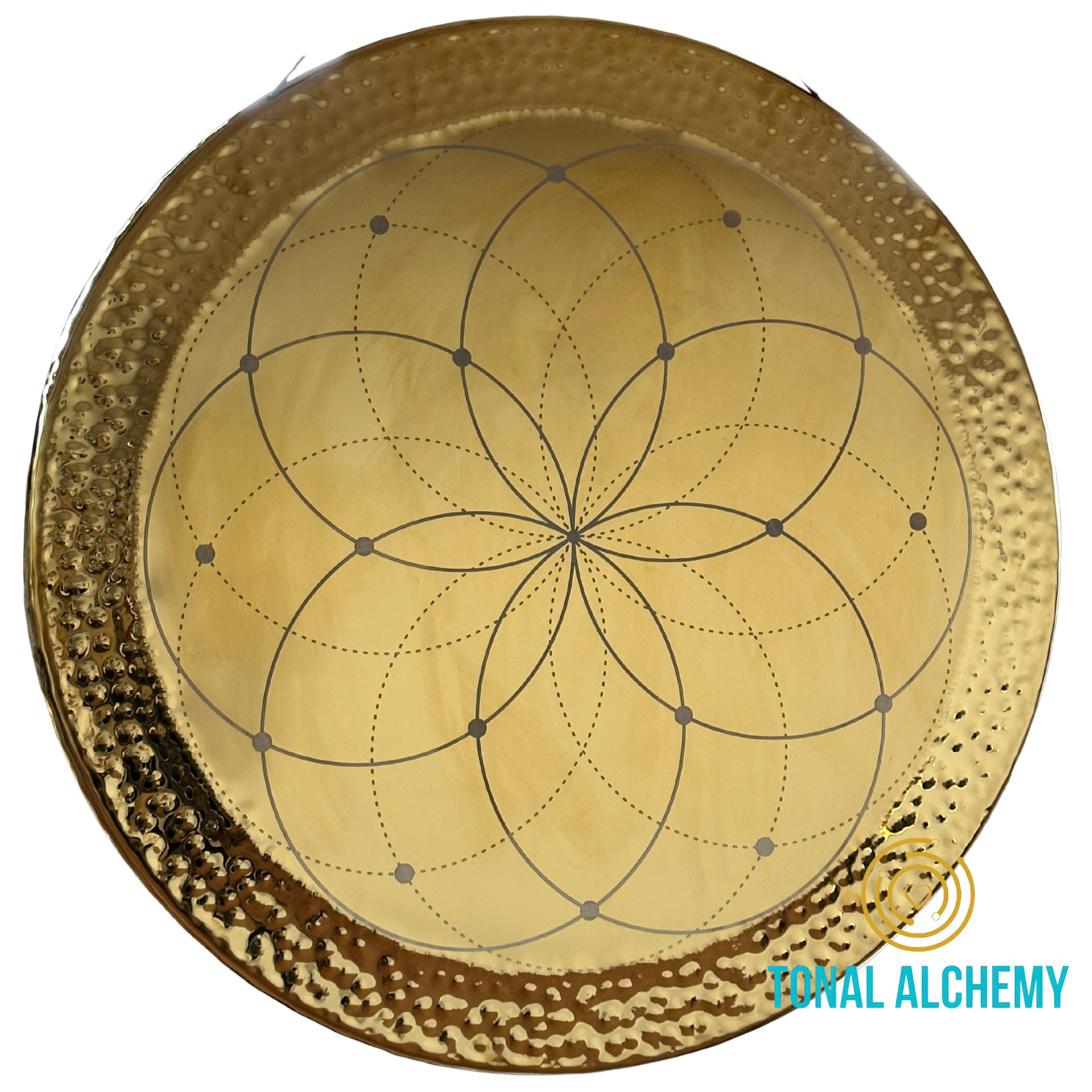 Gong Armonía Inox 80cm “Flor de la Vida”