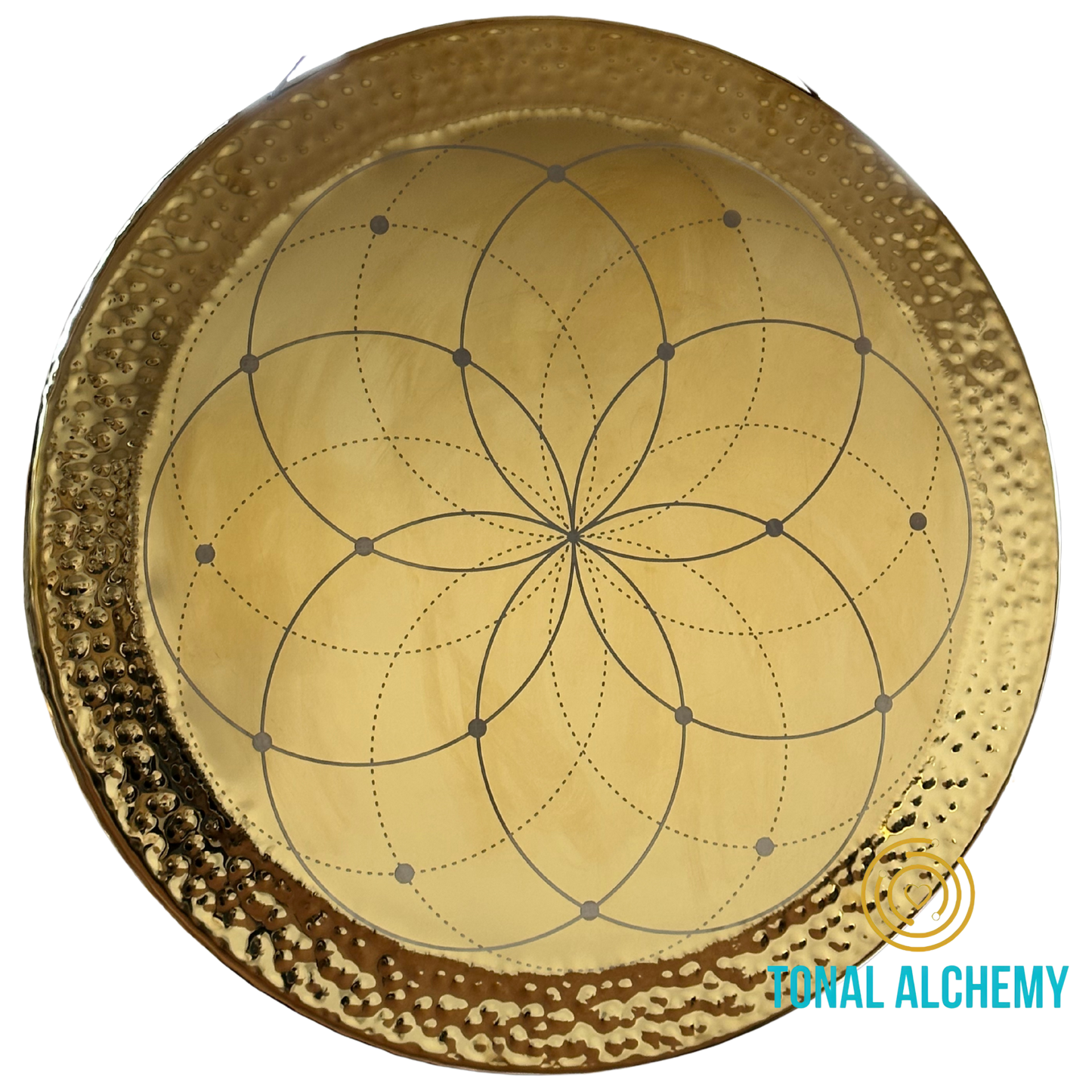 Gong Armonía Inox 80cm “Flor de la Vida”